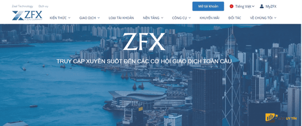 ZFX hiện cung cấp 3 loại tài khoản giao dịch cho trader