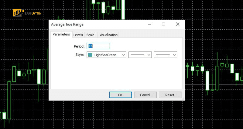 Huong dan cai dat ATR Indicator tren nen tang MT4 b3