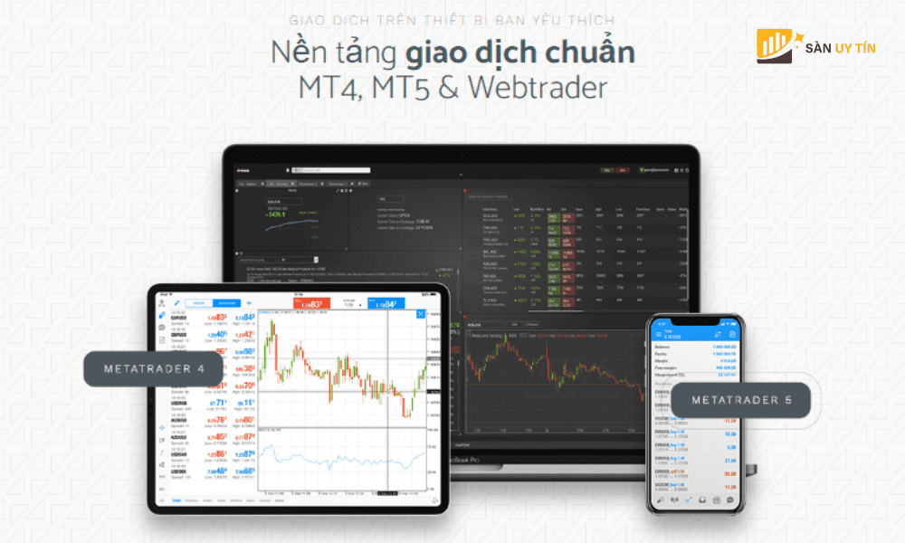 Zeno Markets cung cap MT4 MT5 WebTrader va ung dung di dong