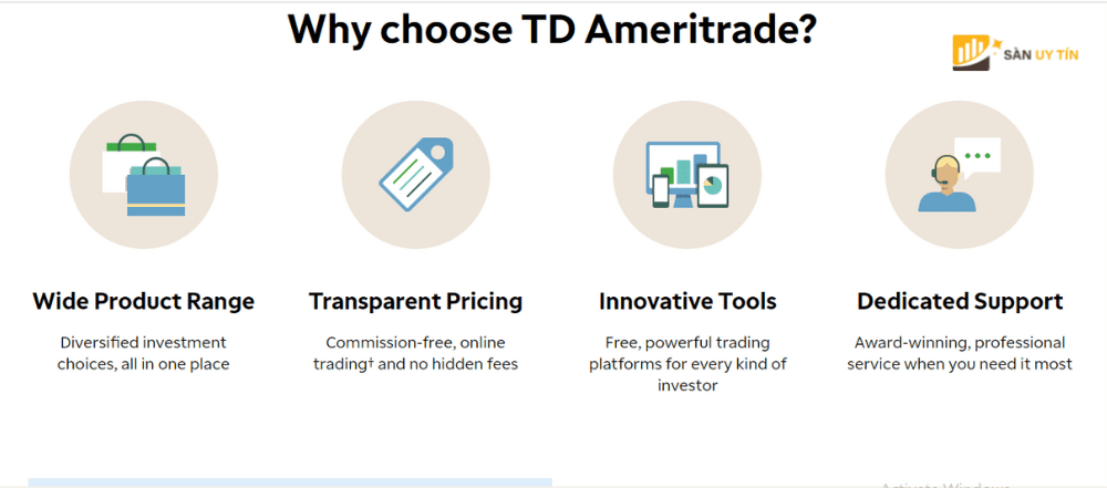 TD Ameritrade lua dao hay khong