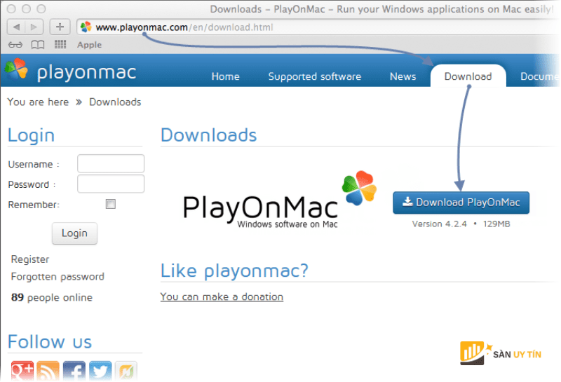 Cach cai dat PlayOnMac