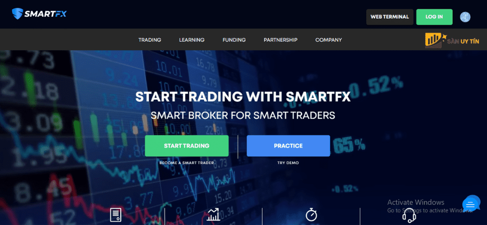 SmartFX la cong ty giao dich ngoai hoi va CFD truc tuyen quoc te