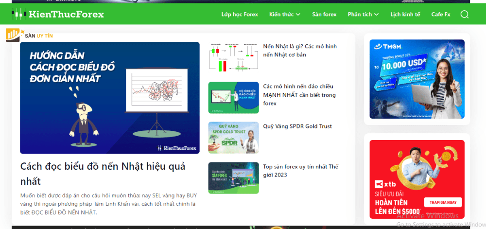 Kienthucforex.com chia se kinh nghiem kien thuc giao dich ve thi truong ngoai hoi