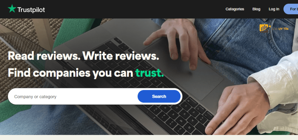 Trustpilot la mot nen tang danh gia truc tuyen chuyen ve cac san pham va dich vu