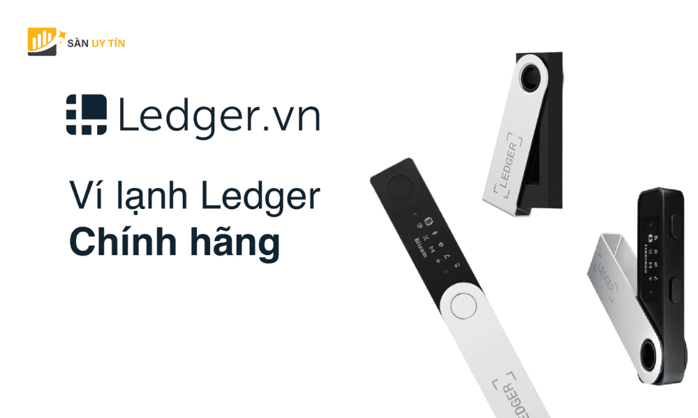 Vi Ledger duoc thiet ke voi lop kim loai ben ngoai co hinh dang giong nhu mot chiec USB